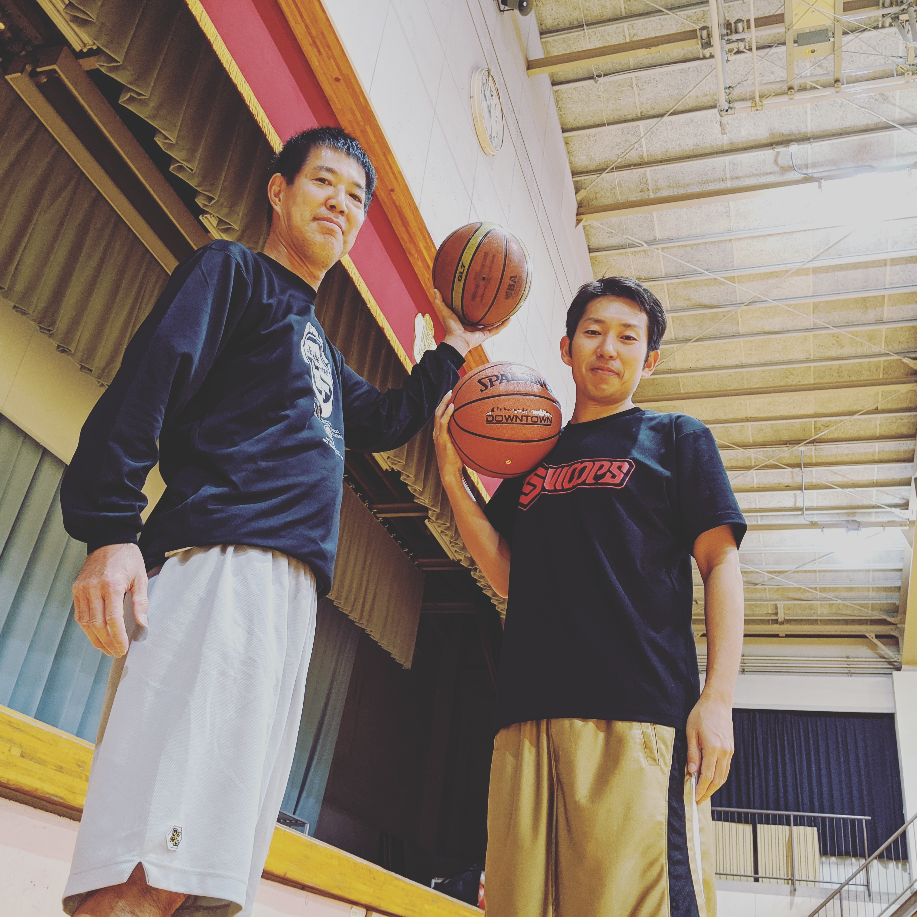 バスケットボールでリフレッシュ | 岐阜市議会議員 浅野まさき